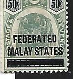 [Negri Sembilan Postage Stamps Overprinted, type A7]