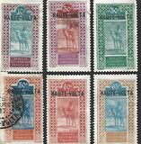 [Upper Senegal and Niger Postage Stamps Overprinted "HAUTE-VOLTA", type A30]