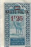 [Upper Senegal and Niger Postage Stamps Overprinted "HAUTE-VOLTA", type A37]