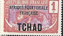 [No. 1-18 Overprinted "AFRIQUE EQUATORIALE FRANCAISE", type D]