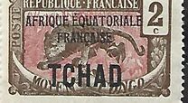 [No. 1-18 Overprinted "AFRIQUE EQUATORIALE FRANCAISE", type D1]