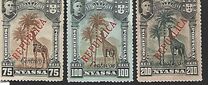 [Giraffe - Not Issued Stamps Overprinted "REPUBLICA", type J]