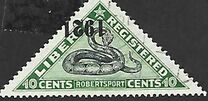 [No. 263-267 Overprinted "1921", type EZ4]