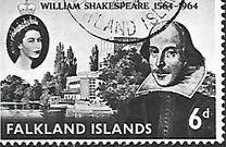 [The 400th Anniversary of the Birth of William Shakespeare, 1564-1616, tyyppi CE]
