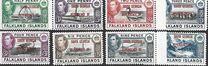 [Falkland Islands Postage Stamps Overprinted "SOUTH GEORGIA DEPENDENCY OF.", type A]