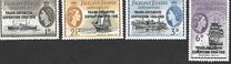 [Previously Issued Stamps Overprinted "TRANS - ANTARCTIC - EXPEDITION 1955-1958", tip X]