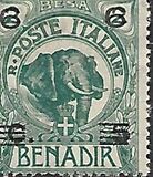 [Nos. 10-13 & 15-17 Surcharged, type I4]
