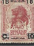 [Nos. 10-13 & 15-17 Surcharged, type I5]