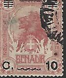 [Nos. 10-13 & 15-17 Surcharged, type I6]