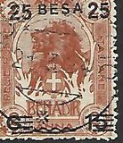 [Nos. 10-13 & 15-17 Surcharged, type I7]