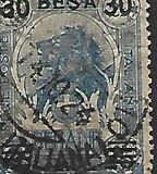 [Nos. 10-13 & 15-17 Surcharged, type I8]