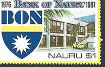 [The 5th Anniversary of Bank of Nauru, tegund FO]