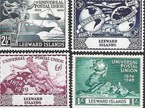 [The 75th Anniversary of the Universal Postal Union, type U]