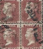 [Queen Victoria - Colored Control Letters in Corners, 类型 I]
