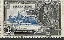 [The 25th Anniversary of the Reign of King George V, type AB]