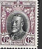 [King George V - Different Perforation, type B27]