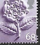 [Country Definitives - English Tudor Rose, प्रकार D1]