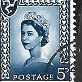 [Definitive Issue - Queen Elizabeth, type A6]
