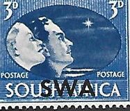 [South Africa Stamps Overprinted "S.W.A.", type AX7]