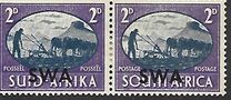 [South Africa Postage Stamps Overprinted "SWA", տեսակ BC2]