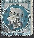 [Emperor Napoléon III - Perforated, प्रकार C13]