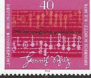 [The 300th Anniversary of the Death Heinrich Schütz, Composer, Typ TN]