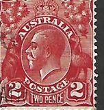 [King George V - New Watermark, tegund B44]