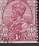 [King George V, 1865-1936 - Inscription "INDIA POSTAGE", type XAX]