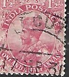 [King George V, 1865-1936 - New Colors, प्रकार XBJ1]