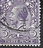 [Re Giorgio V - Filigrana: Semplice corona, GvR - Incisione: John Harrison - Stampatore: Waterlow & Sons ltd, Scrivi BZ9]