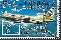 [The 10th Anniversary of CARICOM, type LX]