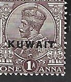 [King George V - India Postage Stamps of 1911-1912 Overprinted "KUWAIT", type A1]