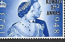 [The 25th Wedding Anniversary of King George VI - Great Britain Postage Stamps of 1948 Surcharged, tip BI]