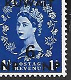 [Queen Elizabeth II - Stamps of Great Britain Overprinted "KUWAIT" and Surcharged in New Currency, type DC]