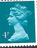 [Queen Elizabeth II. 2-Band Phosphor, 類型 IB67]