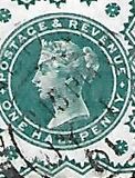 [Queen Victoria - New Colours, type AU1]