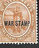 [Not Issued Stamp Overprinted "WAR STAMP", type D]