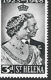 [The 25th Royal Wedding Anniversary of King George VI, type AG]