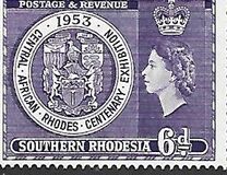 [The 100th Anniversary of the Birth of Cecil Rhodes Exhibition, type AF]