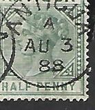 [Queen Victoria - Different Watermark, type B2]
