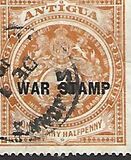 [No.26 & Not Issued Stamp Overprinted "WAR STAMP", type F2]
