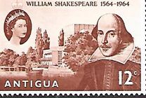 [The 400th Anniversary of the Birth of William Shakespeare, type AW]