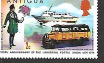 [The 100th Anniversary of the Universal Postal Union, Tip HB]