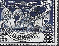[The 75th Anniversary of the Universal Postal union, typ AG]
