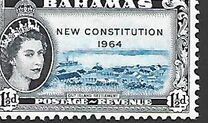 [New Constitution - Issue of 1954 Overprinted "NEW CONSTITUTION - 1964", type BE1]
