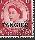 [Queen Elizabeth II - Great Britain Postage Stamps Overprinted "TANGIER", 類型 P4]