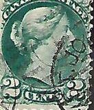 [Queen Victoria - Size: 20 x 24mm, tegund C]