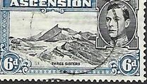 [King George VI and Views of Ascension, type S3]