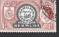 [Motivi locali e la regina Elisabetta II -  Filigrana: Corona multipla e scritta CA - Stampatore: Bradbury, Wilkinson & Co. Ltd, Scrivi AY]