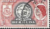 [Motivi locali e la regina Elisabetta II -  Filigrana: Corona multipla e scritta CA - Stampatore: Bradbury, Wilkinson & Co. Ltd, Scrivi AY]